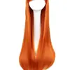 Peluca Cos Peluca de Pelo Largo Recto Colorida Peluca de Cosplay Estilo Anime Europeo y Americano En Stock Peluca de 80 cm En Stock