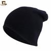 Gorro de otoño e invierno de Amazon, ligero, de color sólido, con aguja de dibujo, gorro de lana, gorro de punto cálido con protección para las orejas, moda coreana para mujer