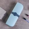Caixa de Armazenamento Portátil para Escova de Dentes de Viagem Copo Lavável Escritório Viajante Dormitório Pasta de Dente Kit de Gargarejo Copo para Escova de Dentes