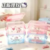 Caja de Almacenamiento Auténtica de Tres Niveles Hello Kitty - Una Delicia para Niñas, una Herramienta Mágica para Organizar el Escritorio, Caja de Almacenamiento para Papelería Estudiantil