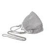 Bolso de Noche Popular Transfronterizo Brillante de Pedrería Completa con Clip Metálico Portátil Cadena Cruzada Bolso Nube para Mujer