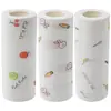 Toallitas Perezosas Específicas para Cocina, Doble Uso para Seco y Húmedo, Papel Absorbente de Grasa, Toallitas de Cocina Desechables, Artículos de Limpieza para el Hogar, Sin Enjuague