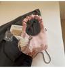 Bolso Cruzado de Cuadros Estilo Coreano Bolso Dumpling para Mujer 2025 Nuevo Versátil Elegante Nicho Alta Gama Ropa Diaria de Trabajo Bolso Cruzado