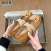 Zapatos de Salón Bajos de Cuero Genuino Estilo Hada Impresionantes para Mujer 2026 Nuevo Estilo Otoño Tacón Grueso Aumento Oculto de Altura Zapatos de Ballet Mary Jane