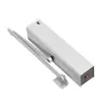 Abridor de Porta de Correr Externo Gekrone 100kg Sensor Inteligente de Fechamento Automático de Porta Controle Remoto Controle de Acesso Fechador Elétrico de Porta