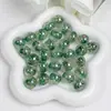 Dingyi 12-16mm Luna Fría Lámina de Oro Corazón de Azúcar Cuentas Redondas Electrochapado de Alto Brillo Perforadas Cuentas Sueltas Cadena de Teléfono Móvil DIY Accesorios de Joyería