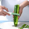Faca de Frutas de Aço Inoxidável Doméstica com Capa Protetora Faca Descascador de Melão e Frutas Faca Dobrável Cozinha de Dormitório Faca Portátil