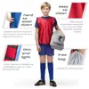 Amazon transfronteiriço speed temu vende produção personalizada de coletes de combate, camisas de time, roupas de treino de futebol