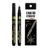 Caneta Marcadora Le Tu Cromada Prata Caneta de Tinta Refletiva Prata Caneta Prata Metálica Atacado DIY Modelo Caneta Espelho 1113