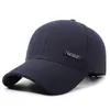 Gorra de Béisbol Negra de Moda para Hombre Estilo Coreano Versátil Gorra de Béisbol para Hombre de Mediana Edad Casual para Exterior Viajes Sombrero para el Sol