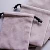 Suministro con descuento de fábrica Bolso de terciopelo tendencia Joker Bolso con cordón Bolsillo con cierre Bolsa de artículos de uso diario Al por mayor