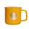 Xingba Feng Caneca Bronze Bronze Cobre Esmalte Copo Cobre Selo Cerâmica Taça de Água Logo Presente de Abertura Criativa
