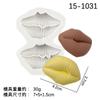 Tijeras peine secador de pelo herramientas de peluquería molde de silicona para repostería botella de perfume bolsa amor labios sexys