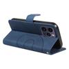 Capa de Couro Curvada Press-on para iPhone 15 Pro Max para Comércio Exterior Apple 15 Capa Protetora Leve com Aba para Cartões