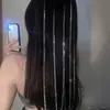 Wit Love Li Qin Mismo Estilo Cadena para el Cabello Tocado para el Cabello Cola de Caballo Estrella Accesorios para el Cabello Pasador Pasador Cabello de Mujer