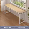 Escritorio para Estudiantes, Estudio en Casa, Escritorio Doble, Rectangular, Simple Escritorio de Computadora para Casa de Alquiler, Mesa Larga Estrecha Montada en la Pared
