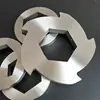Espaciadores de hoja de eje hexagonal hechos a medida para trituradoras de doble eje, dientes de plástico para trituradoras, cuchillas trituradoras y cuchillas de garra. Personalización disponible