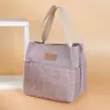 Bolso Nuevo para Mujer Tela Oxford Impermeable Tirar Bolsa para Lonchera Bolsa Bento Bolsa Cuadrada Pequeña Bolsa de Mamá