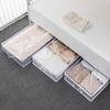 Bolsa de Almacenamiento Personalizada Debajo de la Cama, Caja de Almacenamiento Debajo de la Cama, Bolsa Rectangular Plegable Tipo Cajón Transparente para Almacenamiento de Ropa para Dormitorio