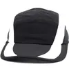 Gorra de cinco paneles de visera plana personalizada de fábrica, sombrero solar ligero y transpirable para exteriores para hombres y mujeres, adecuado para deportes y ciclismo, se puede imprimir con un logo