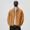 Nueva Chaqueta de Cuadros Patchwork con Solapa para Hombre Primavera/Verano 2026, Top Holgado Casual Versátil de Moda para Primavera y Otoño