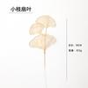 Año Nuevo Año Nuevo Dorado Flor de Año Nuevo Flor Artificial Hoja de Abanico Eucalipto Acebo Sala de Estar Adornos Decorativos Adornos de Flores Adornos de Flores Venta al por Mayor