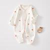 Ropa de Primavera y Otoño para Bebés y Niños Estilo A 100% Algodón Ropa de Gateo sin Costuras Ropa de Bebé Camiseta con Mangas Largas y Gorro para Niños y Niñas