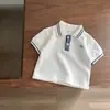 Conjunto de Camisa Polo para Niños Verano 2026 Nuevo Estilo Ropa de Bebé Moda de Verano Tendencia Ropa para Bebés y Niños Conjunto de Dos Piezas de Verano