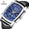 Chenxi Chenxi Reloj Cuadrado para Hombre Transmisión en Vivo Douyin Fabricante Transfronterizo Calendario Luminoso Moda Reloj de Cuarzo para Hombre