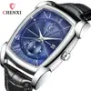 Reloj Chenxi Cx-8209 Cuadrado Hombre Vivo Fabricante Transfronterizo Calendario Luminoso Moda Reloj de Cuarzo Hombre