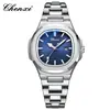 Chenxi 8222 Relógio Pulseira de Aço Transfronteiriço Casal Luminoso Impermeável Simples Moda Calendário de Negócios Relógio de Quartzo Masculino e Feminino