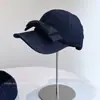 Boné de Baseball Série Laço em Jeans Europeu e Americano para Mulheres, Boné Bico de Pato Outono e Inverno, Boina Elegante, Boné Marinho Versátil, Tendência