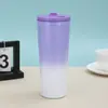 Nueva taza térmica de acero inoxidable 304 portátil para coche taza de café con gradiente de alto color ventosa para deportes al aire libre