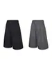 Estilo Old Money Nova Luxo Alta Qualidade Calça Cropped Cleanfit Estilo de Rua Solta Casual Vibe Shorts Americanos para Homem