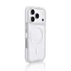 Funda magnética para teléfono con airbag en las cuatro esquinas, adecuada para Apple 18 Pro, iPhone 17 Max premium, transparente, 16, a prueba de caídas, para mercados internacionales