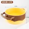 Comedouro para Papagaio com Porta-Copo, Caixa de Alimentação Pele de Tigre Fênix Negra, Comedouro Suspenso para Pássaros, Pote de Comida para Pássaros Jade Wenbird, Utensílios e Suprimentos para Pássaros