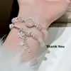 Pulsera de Cuarzo Rosa Natural, Pulsera de Estrellas con Borlas Doble Capa Preciosa, Lujo Accesible, Accesorios de Nicho de Gama Alta, Joyería para Mano de Mujer