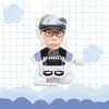 Robot de Juguete de Acrílico con Cuerda para Caminar de Tang Lingshan, Merchandising de Celebridad