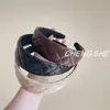 Diadema Ancha de Cuero PU Negro de Moda Estilo Hong Kong para Mujer, Elegante Diadema de Alta Corona de Presión, Versátil para el Uso Diario y Salir