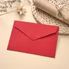 Envelopes com Padrão de Linho, Conjunto de Papel de Carta Espesso, Cartas de Amor Criativas, Estilo Retrô, Convites Simples, Cartões Postais, Convites com Selo de Cera