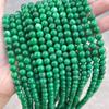 Jingde Joyería Ágata Aguamarina Cuentas Sueltas Jade Cuentas Redondas DIY Cuentas Pequeñas Enhebrado Cuentas Pulsera Accesorios Venta al por Mayor