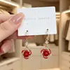 Pendientes de perla geométrica con pasador de plata 925 para mujer, aretes de moda, borla, pendiente de alto nivel, temperamento, pendientes vintage, venta al por mayor