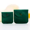 Nuevo Sobre de Terciopelo de Doble Cara con Tapa abatible Bolsa para Joyería Bolsa de Terciopelo para Pendientes, Pulseras, Colgantes Bolsa de Almacenamiento con Logo Personalizado