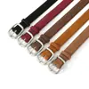 Cinto Maillard Feminino Camurça Camurça Cinto Feminino Retrô Desgastado Fivela de Pino com Jeans de Alta Qualidade Novo Cinto