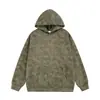 Sudadera Casual Nueva de Otoño 2026 para Hombre 360g Peso Pesado Tie-Dye Holgada con Capucha de Gamuza para Hombre