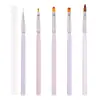 Fabricante de Manicure Manicure Japonesa Aurora Gelo Terapia Translúcida Caneta Caneta de Pintura para Manicure Gancho de Linha Borrada Caneta Puxar Caneta de Manicure