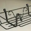 Estante de Almacenamiento de Exportación de Hierro Forjado Metálico Estante para Macetas de Flores de Jardín de Hierro Forjado Estante de Plástico con Spray para Almacenamiento en Tienda de Supermercado