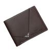 Billetera Nueva para Hombre, Billetera Corta para Hombre, Billetera Simple y Moderna para Hombre Joven con Múltiples Ranuras para Tarjetas, Lisa, Horizontal y Vertical, con Relieve