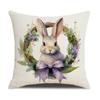 Fronha da série Hot Easter Bunny Fronha de almofada Vários opcionais Outlet de fábrica