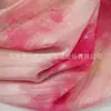Pingente de Chiffon com Faixa de Cetim Prateado Tecido Leve de Poliéster Hanfu Estampa Digital Moda Feminina Primavera Verão Outono Tecido Fino
